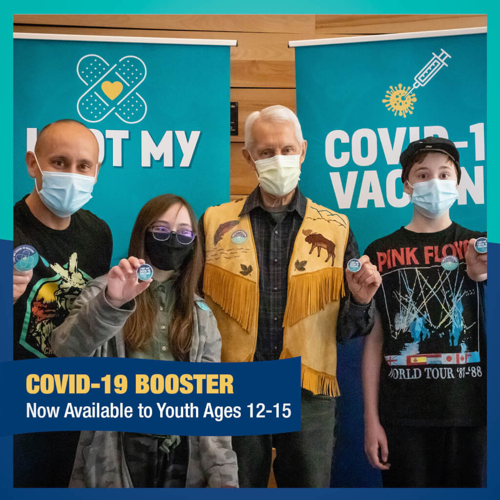 COVID19 Booster Available to Ages 1215 Tanana Chiefs Conference