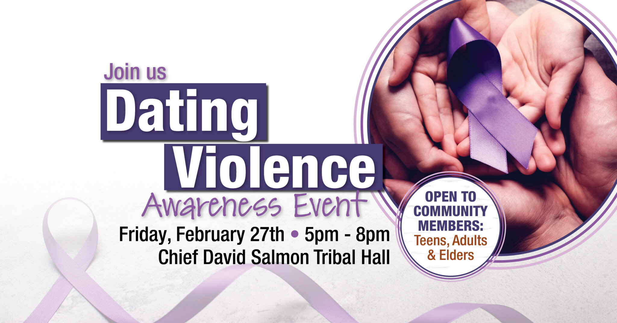Dating Violence Awareness Event – Tanana Chiefs Conference